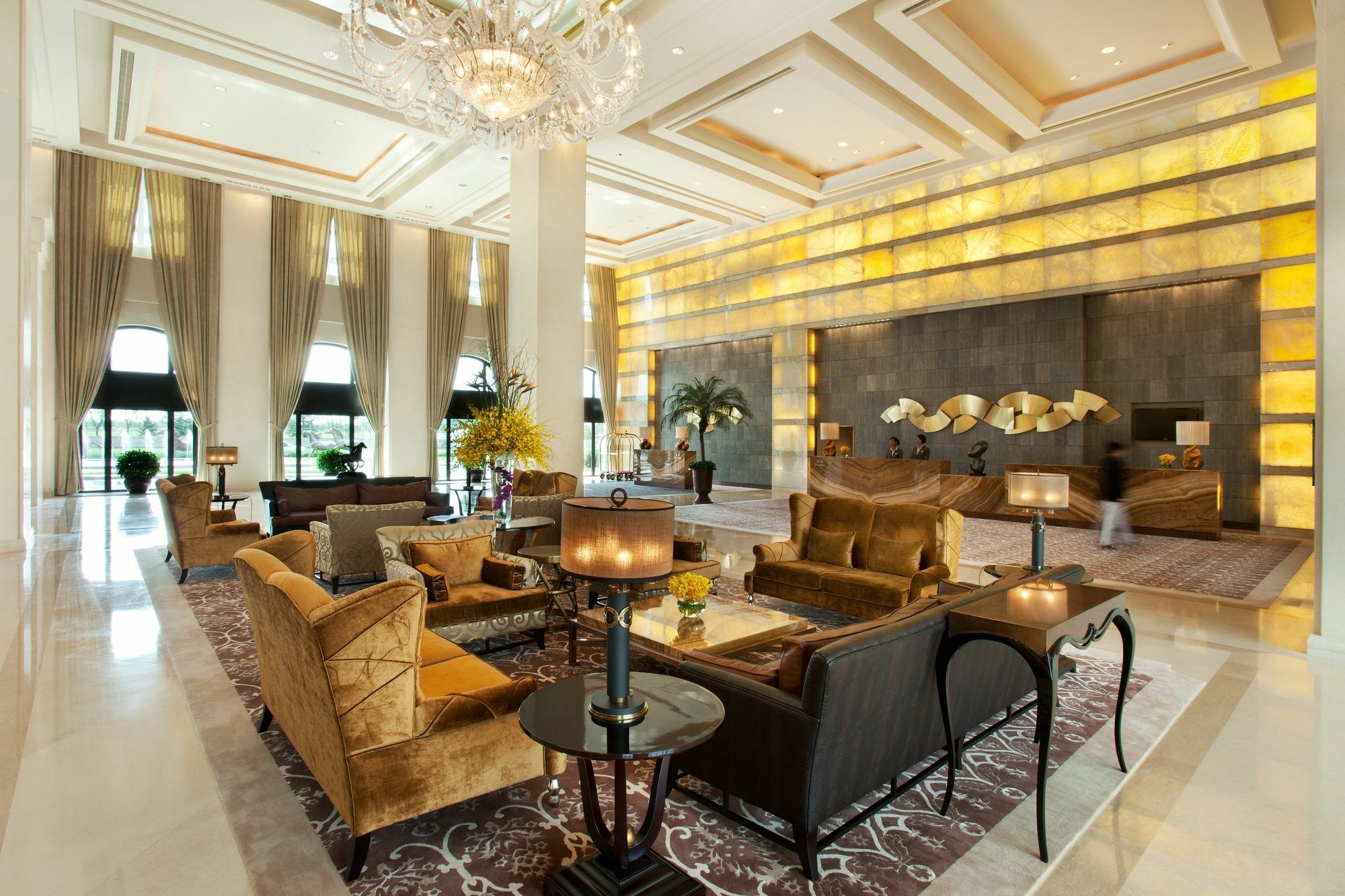 Tianjin Goldin Metropolitan Polo Club Hotel Xiqing Intérieur photo